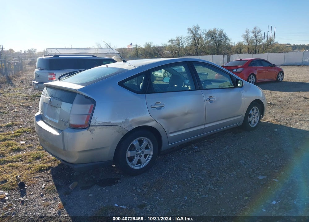 2004 TOYOTA PRIUS VIN: JTDKB22UX40018204