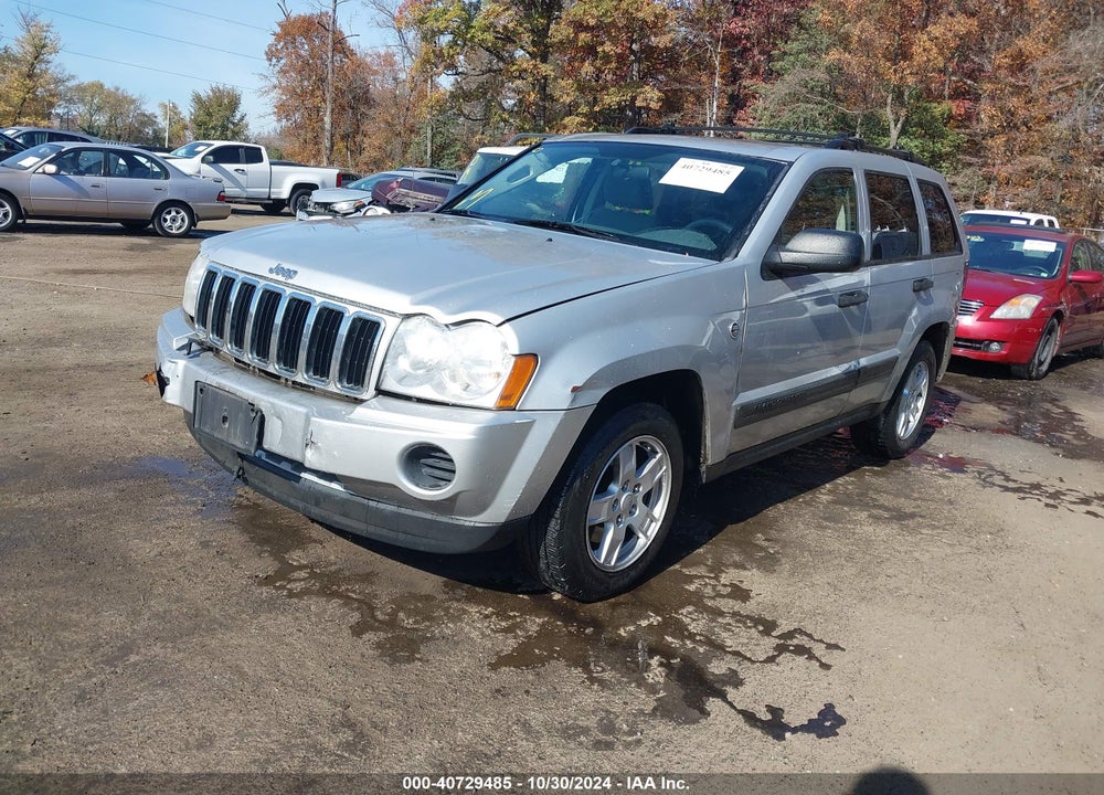 2005 JEEP GRAND CHEROKEE LAREDO VIN: 1J4GR48K75C661655