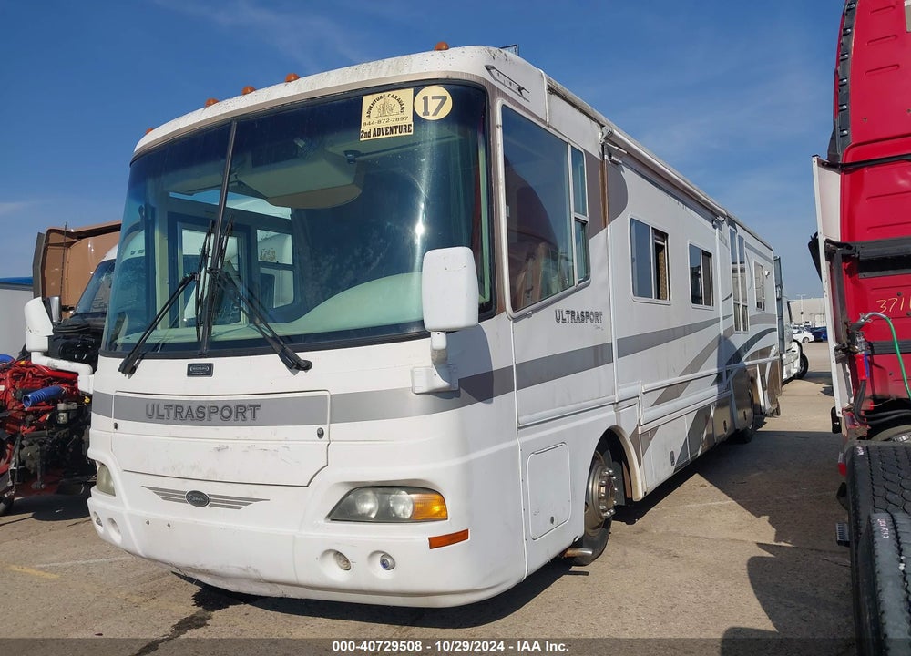 2002 FREIGHTLINER ULTRA  CHASSIS VIN: 4UZAAHAK32CJ71211