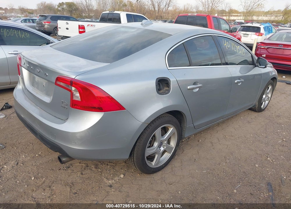 2013 VOLVO S60 T5/T5 PLATINUM/T5 PREMIER/T5 PREMIER PLUS VIN: YV1612FH0D1226887