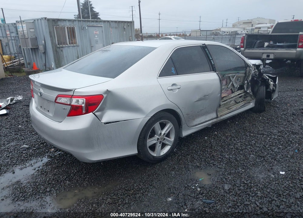 2012 TOYOTA CAMRY VIN: 4T1BF1FK9CU096399