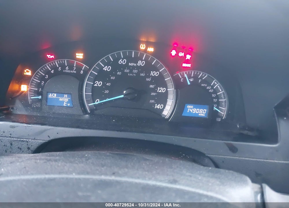 2012 TOYOTA CAMRY VIN: 4T1BF1FK9CU096399