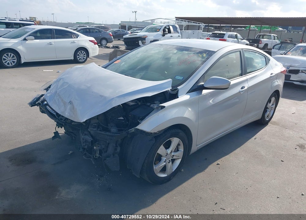 2012 HYUNDAI ELANTRA GLS (ULSAN PLANT) VIN: KMHDH4AE3CU272286