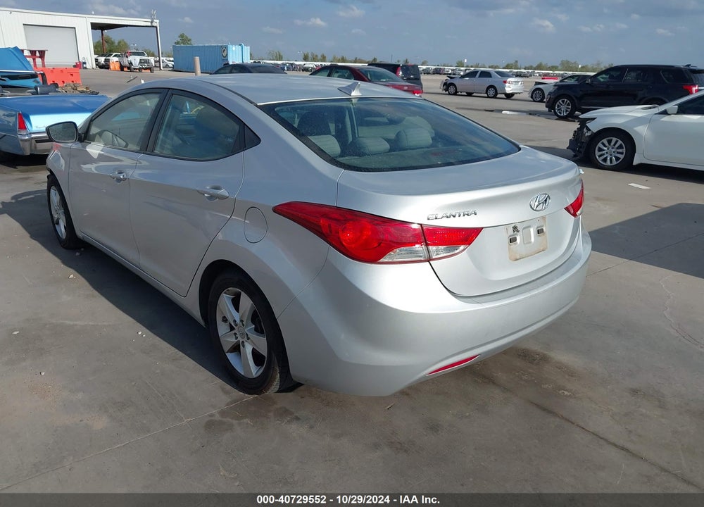 2012 HYUNDAI ELANTRA GLS (ULSAN PLANT) VIN: KMHDH4AE3CU272286