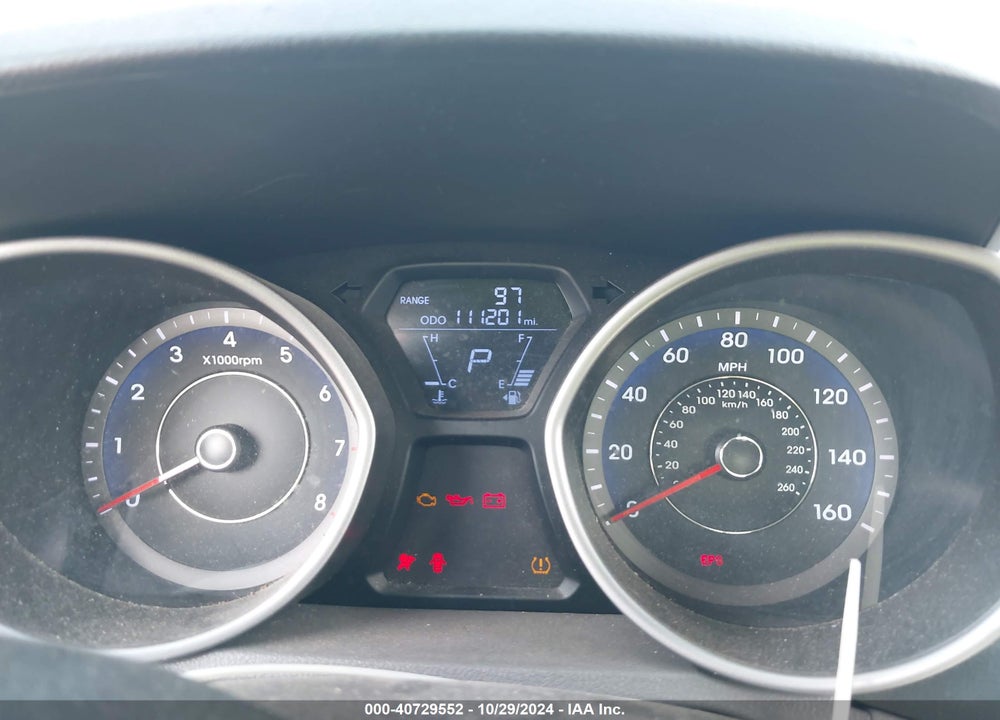 2012 HYUNDAI ELANTRA GLS (ULSAN PLANT) VIN: KMHDH4AE3CU272286