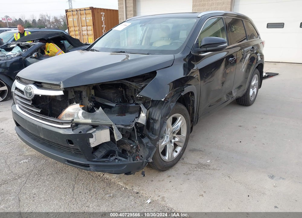 2014 TOYOTA HIGHLANDER LIMITED PLATINUM V6 VIN: 5TDDKRFH2ES029615
