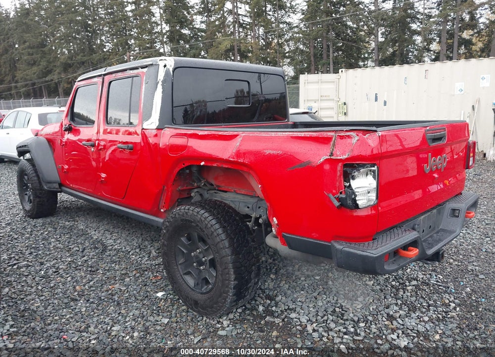 2021 JEEP GLADIATOR MOJAVE 4X4 VIN: 1C6JJTEG1ML584784