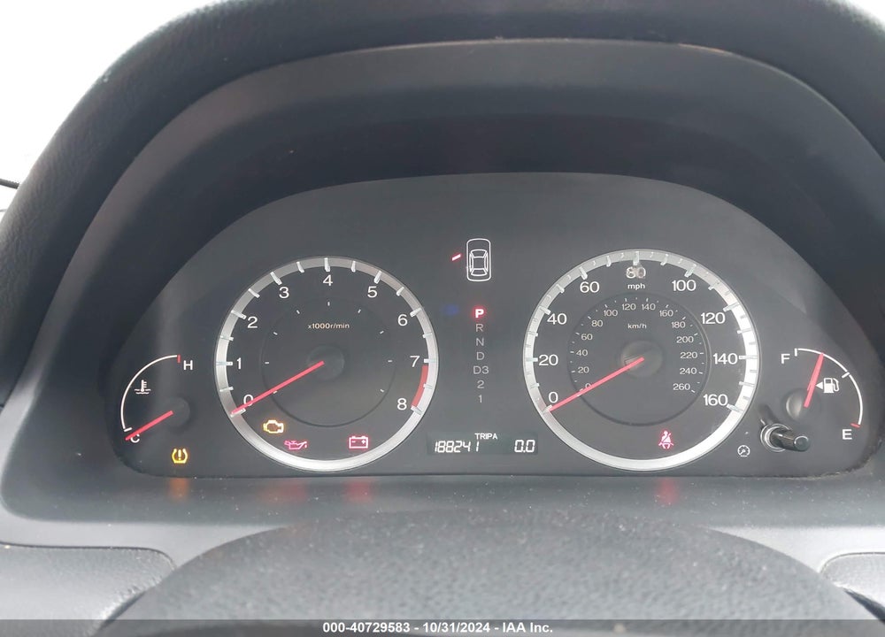 2009 HONDA ACCORD 2.4 EX VIN: 1HGCP26789A120923