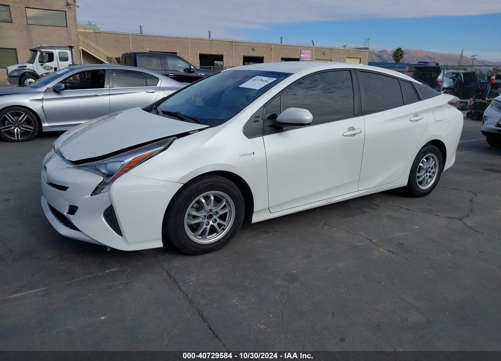 2016 TOYOTA PRIUS TWO VIN: JTDKBRFU4G3021766