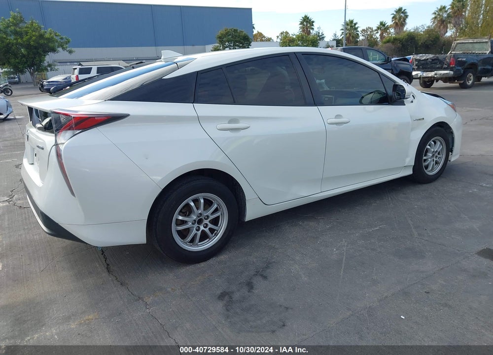 2016 TOYOTA PRIUS TWO VIN: JTDKBRFU4G3021766