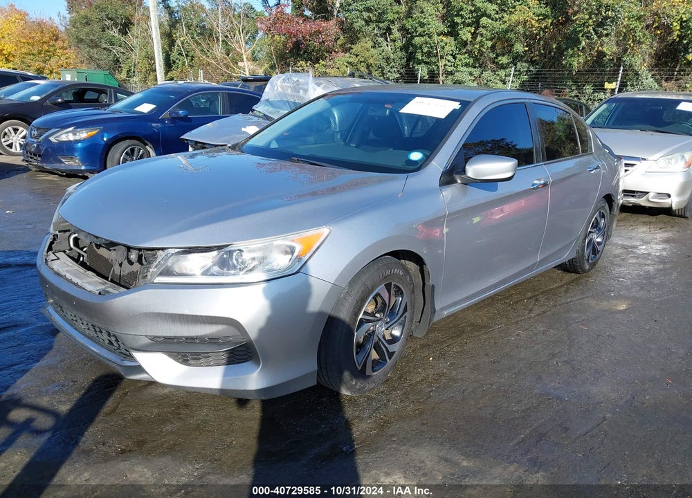 2017 HONDA ACCORD LX VIN: 1HGCR2F37HA162120