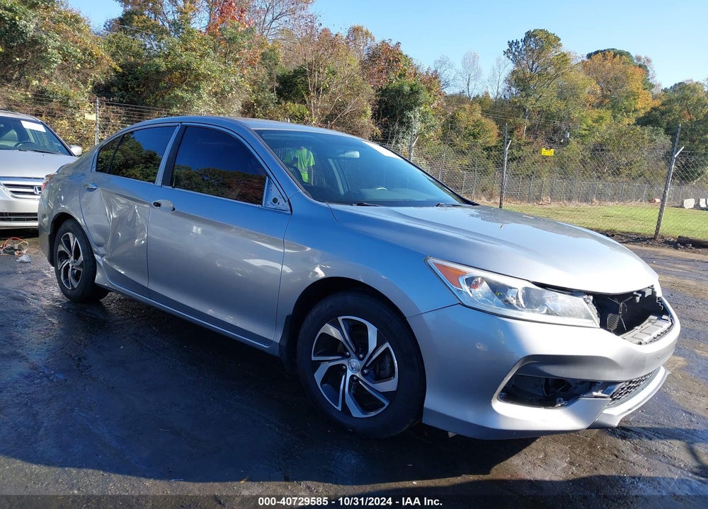 2017 HONDA ACCORD LX VIN: 1HGCR2F37HA162120