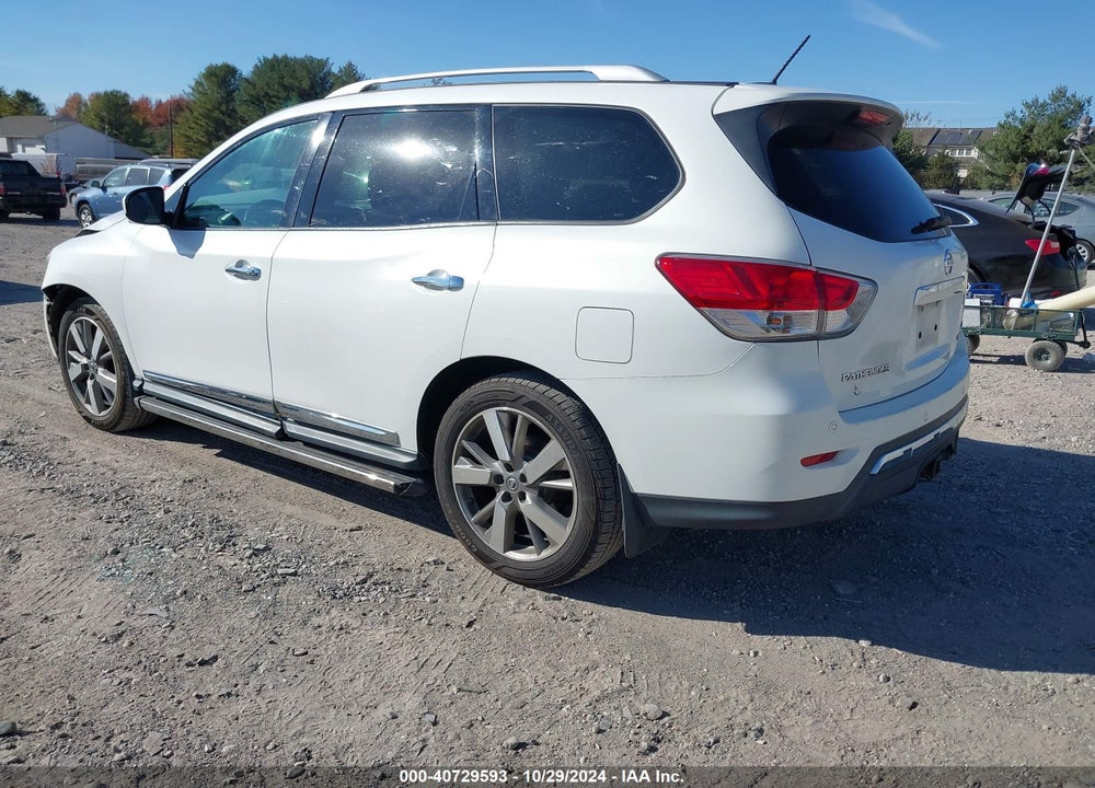 2014 NISSAN PATHFINDER PLATINUM VIN: 5N1AR2MM5EC632089