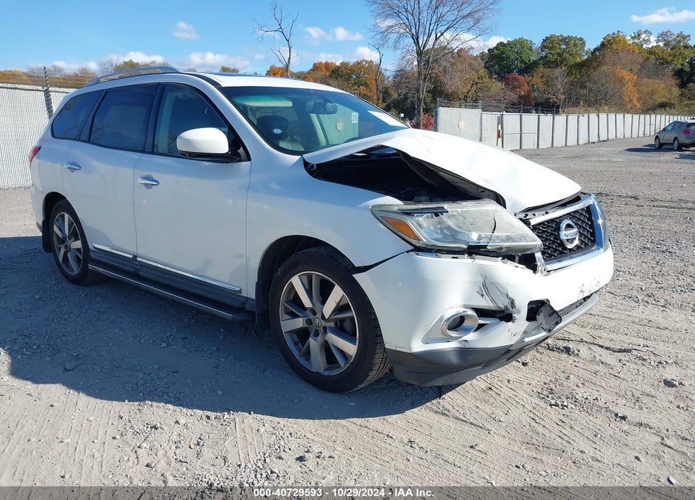 2014 NISSAN PATHFINDER PLATINUM VIN: 5N1AR2MM5EC632089