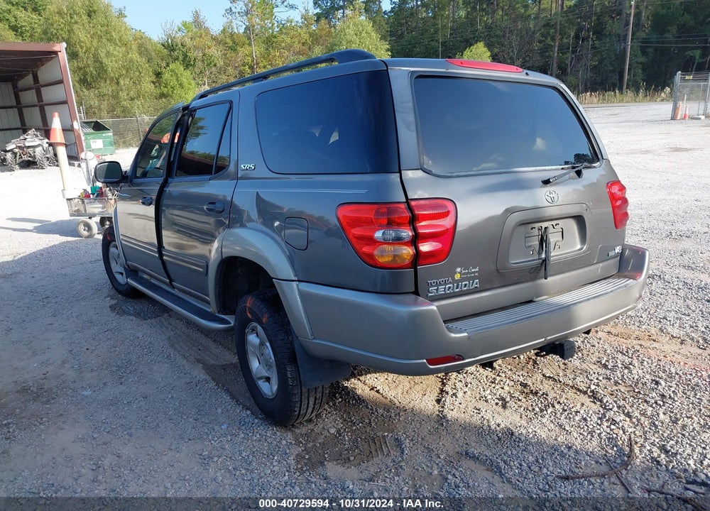 2004 TOYOTA SEQUOIA SR5 V8 VIN: 5TDZT34A34S215376
