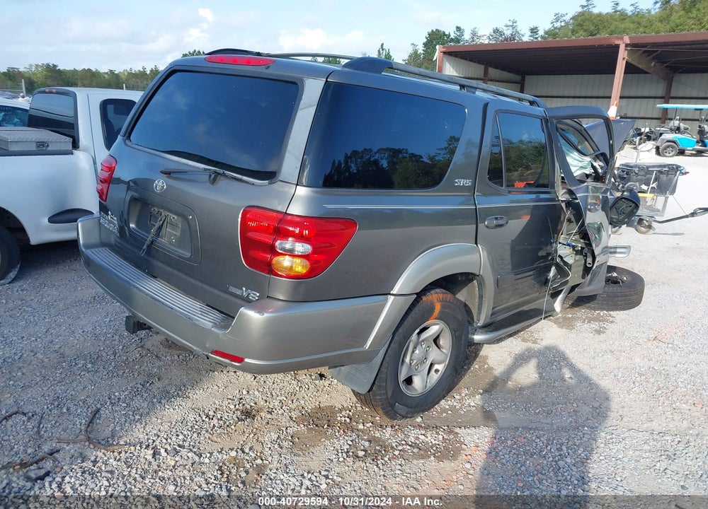 2004 TOYOTA SEQUOIA SR5 V8 VIN: 5TDZT34A34S215376