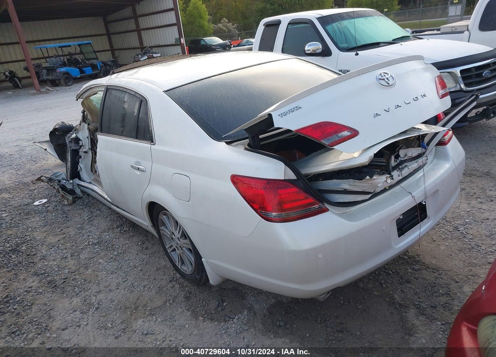 2008 TOYOTA AVALON LIMITED VIN: 4T1BK36B38U277383
