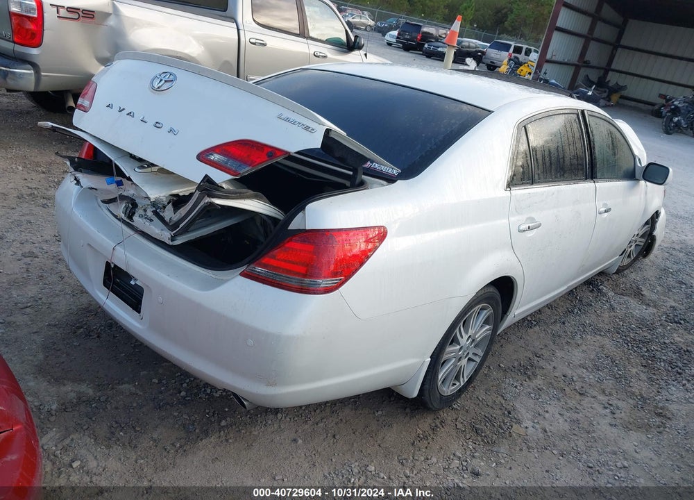2008 TOYOTA AVALON LIMITED VIN: 4T1BK36B38U277383