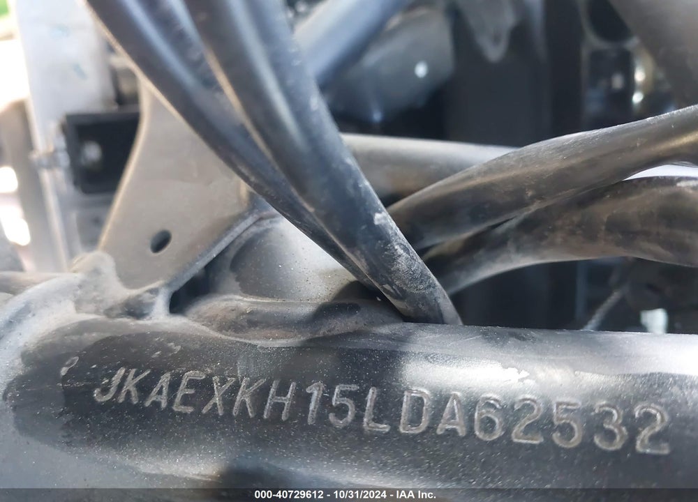 2020 KAWASAKI EX400 VIN: JKAEXKH15LDA62532