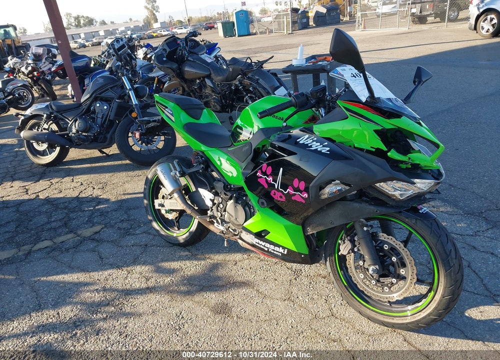 2020 KAWASAKI EX400 VIN: JKAEXKH15LDA62532