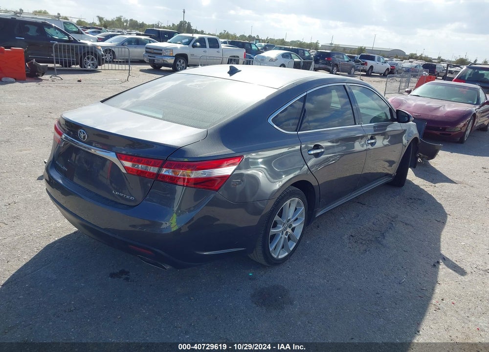 2013 TOYOTA AVALON LIMITED VIN: 4T1BK1EB2DU027505
