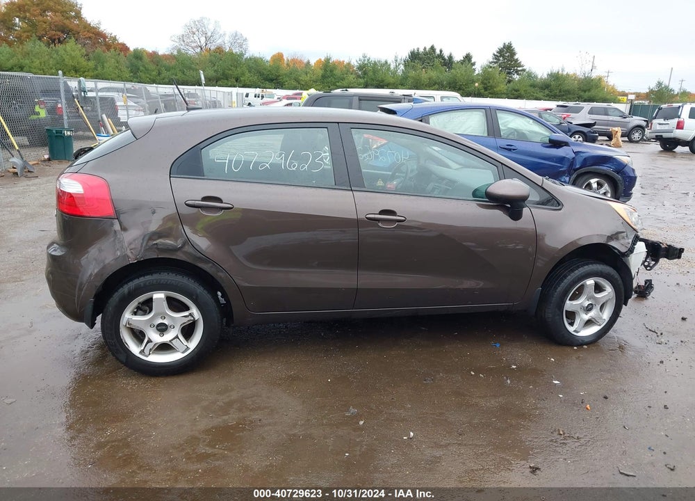 2015 KIA RIO EX VIN: KNADN5A34F6451542