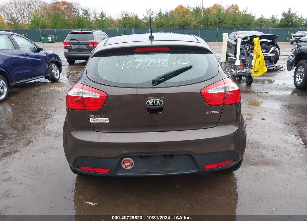2015 KIA RIO EX VIN: KNADN5A34F6451542