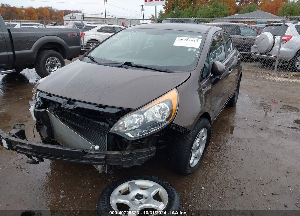 2015 KIA RIO EX VIN: KNADN5A34F6451542