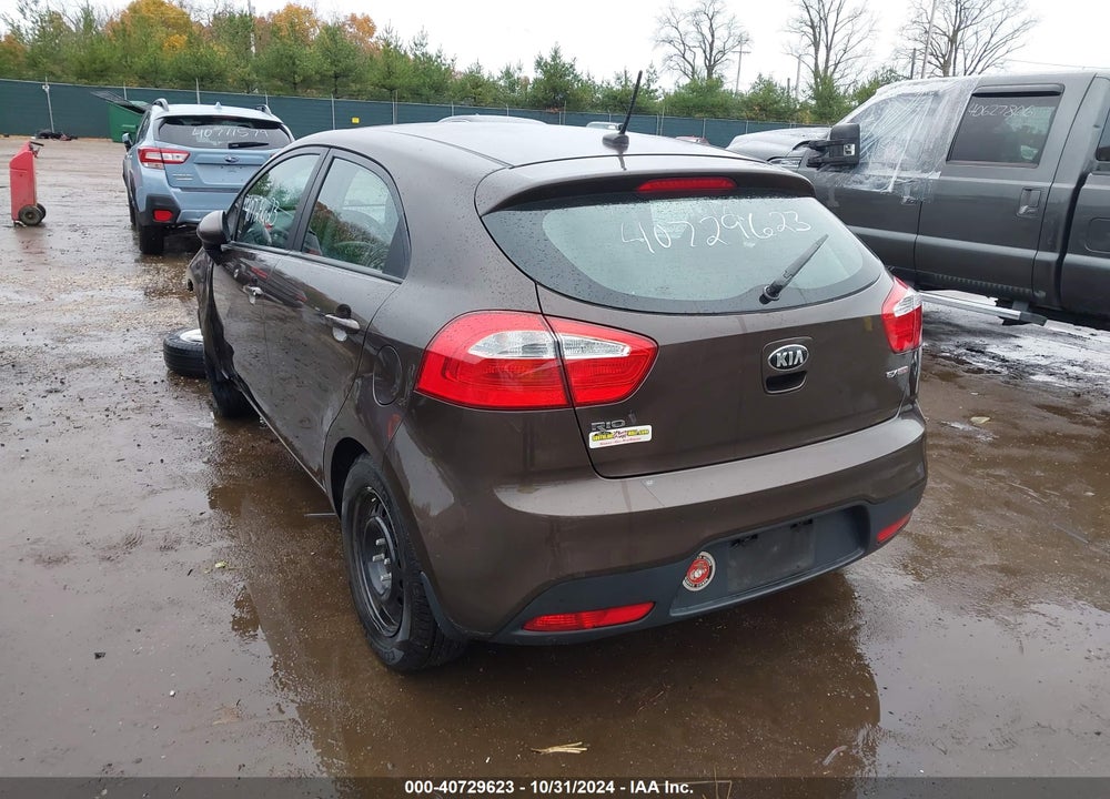 2015 KIA RIO EX VIN: KNADN5A34F6451542