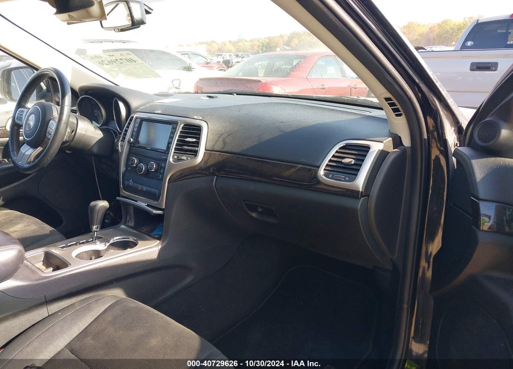2012 JEEP GRAND CHEROKEE LAREDO VIN: 1C4RJFAGXCC351598
