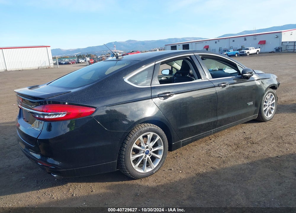 2017 FORD FUSION ENERGI TITANIUM VIN: 3FA6P0SU7HR191634