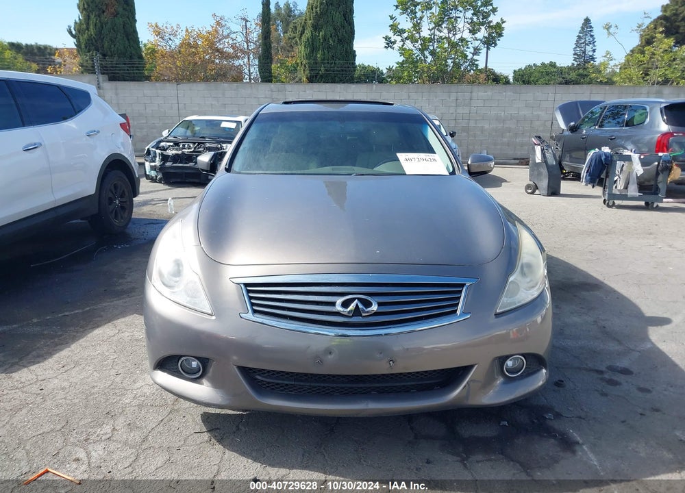 2012 INFINITI G37 JOURNEY VIN: JN1CV6AP0CM627455