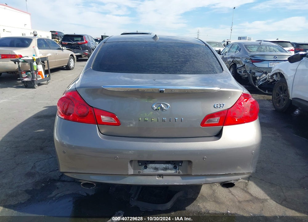 2012 INFINITI G37 JOURNEY VIN: JN1CV6AP0CM627455