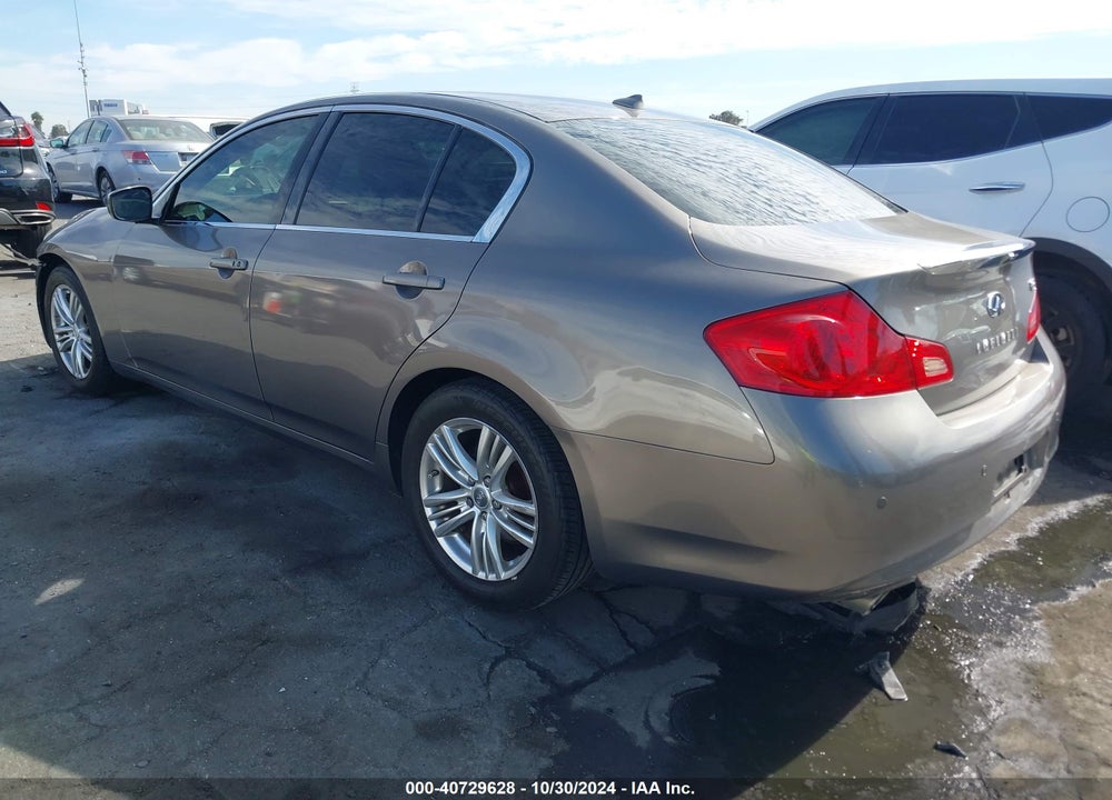 2012 INFINITI G37 JOURNEY VIN: JN1CV6AP0CM627455