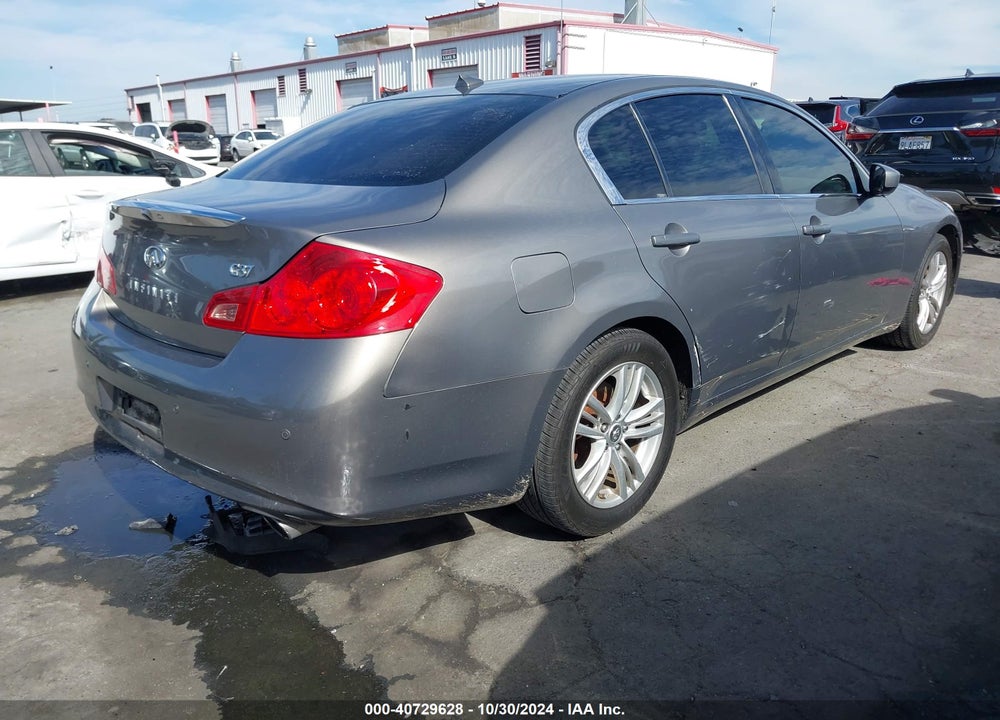 2012 INFINITI G37 JOURNEY VIN: JN1CV6AP0CM627455