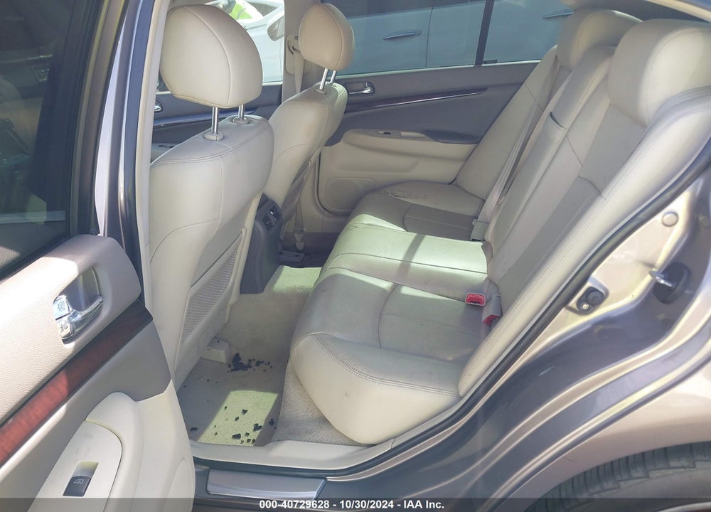 2012 INFINITI G37 JOURNEY VIN: JN1CV6AP0CM627455