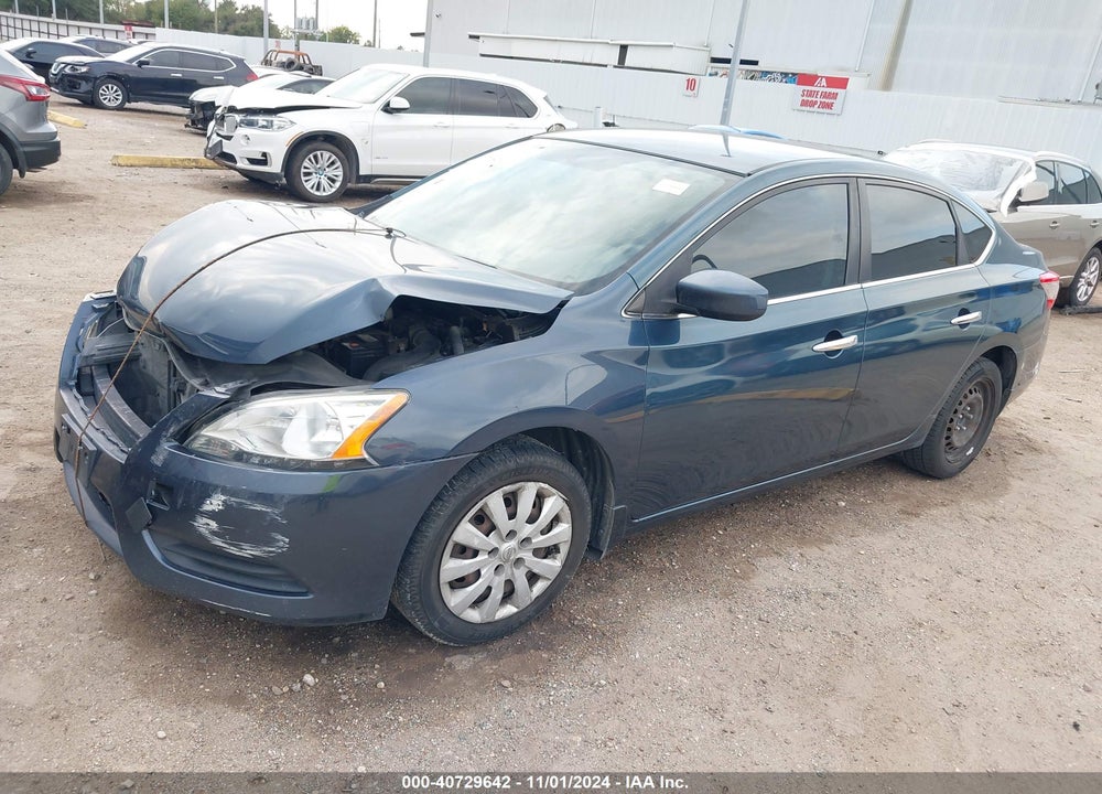 2014 NISSAN SENTRA SV VIN: 3N1AB7AP2EY333223