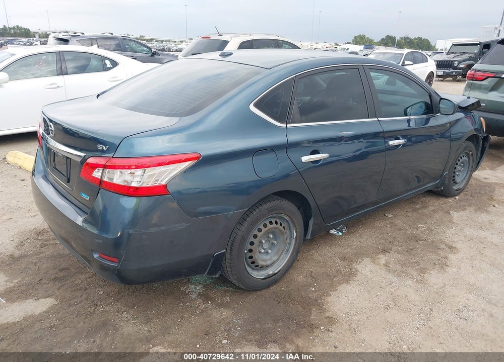 2014 NISSAN SENTRA SV VIN: 3N1AB7AP2EY333223