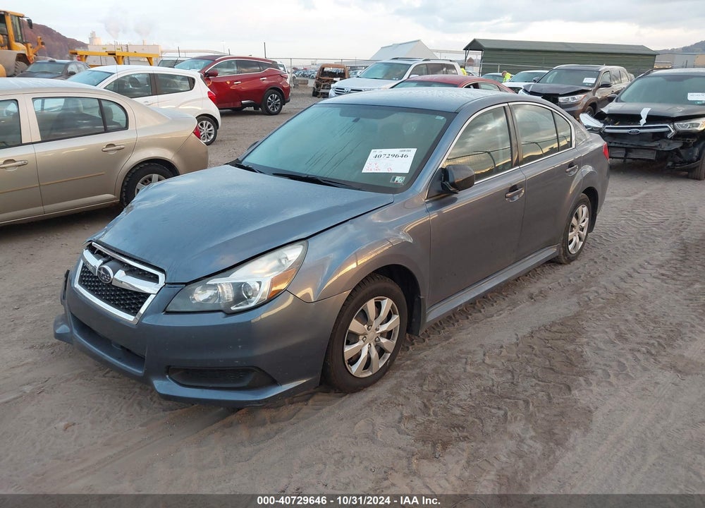 2013 SUBARU LEGACY 2.5I VIN: 4S3BMCA68D3041322
