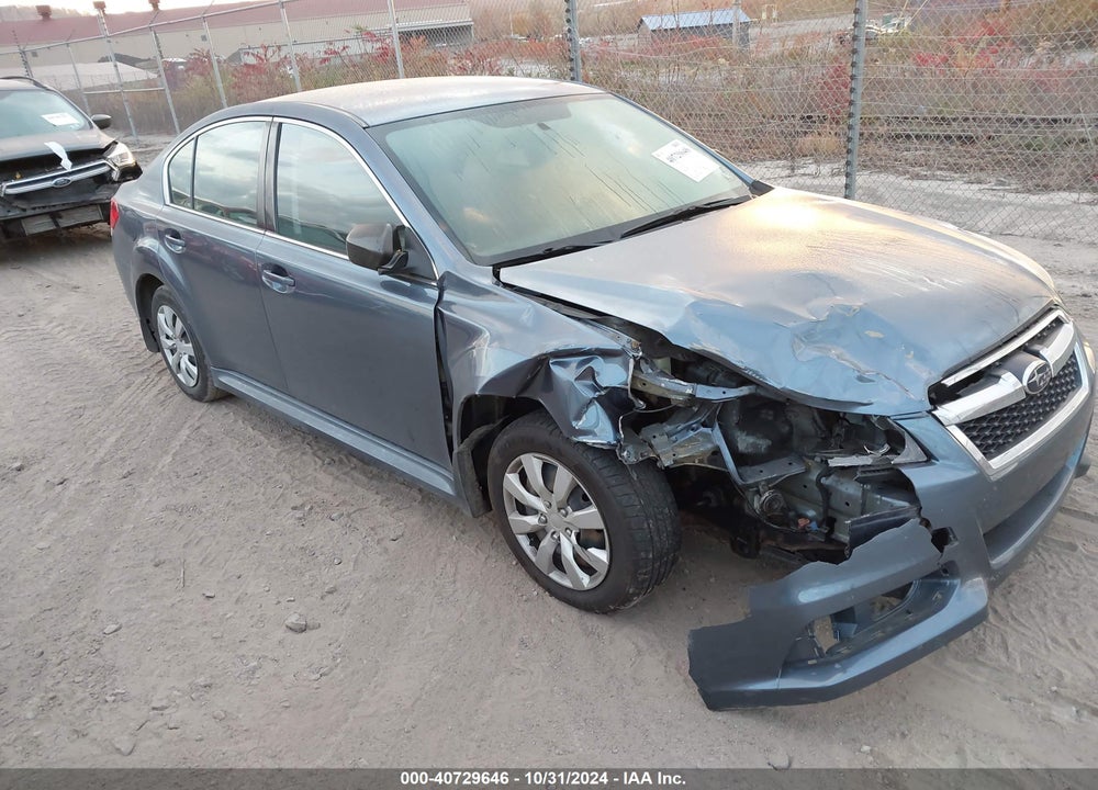 2013 SUBARU LEGACY 2.5I VIN: 4S3BMCA68D3041322