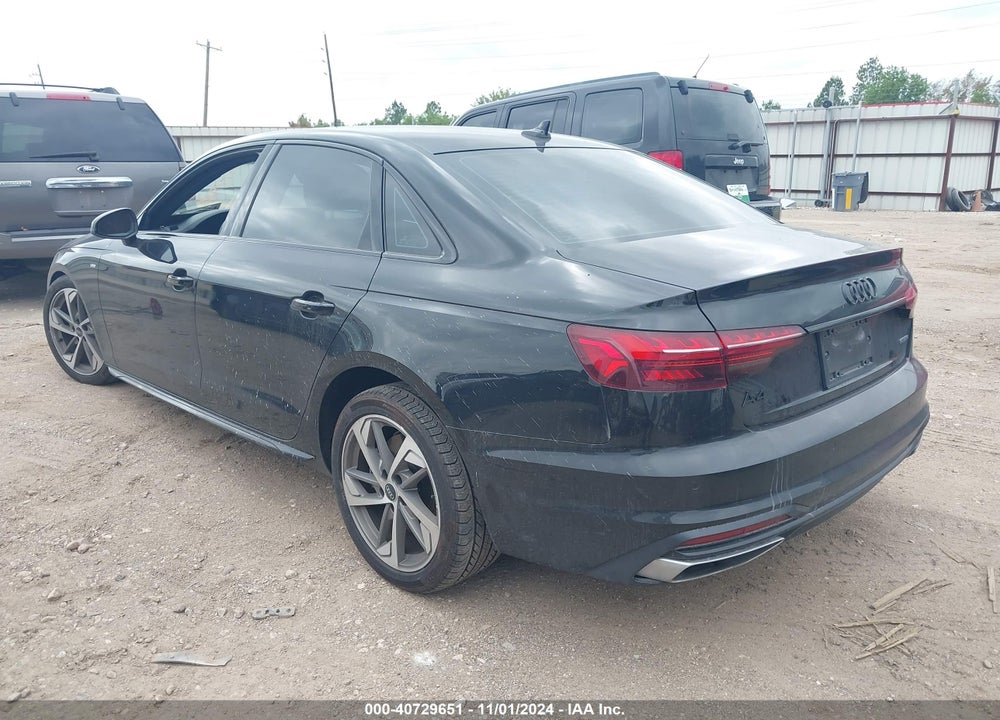 2021 AUDI A4 PREMIUM PLUS 45 TFSI S LINE QUATTRO S TRONIC VIN: WAUEAAF43MN009560