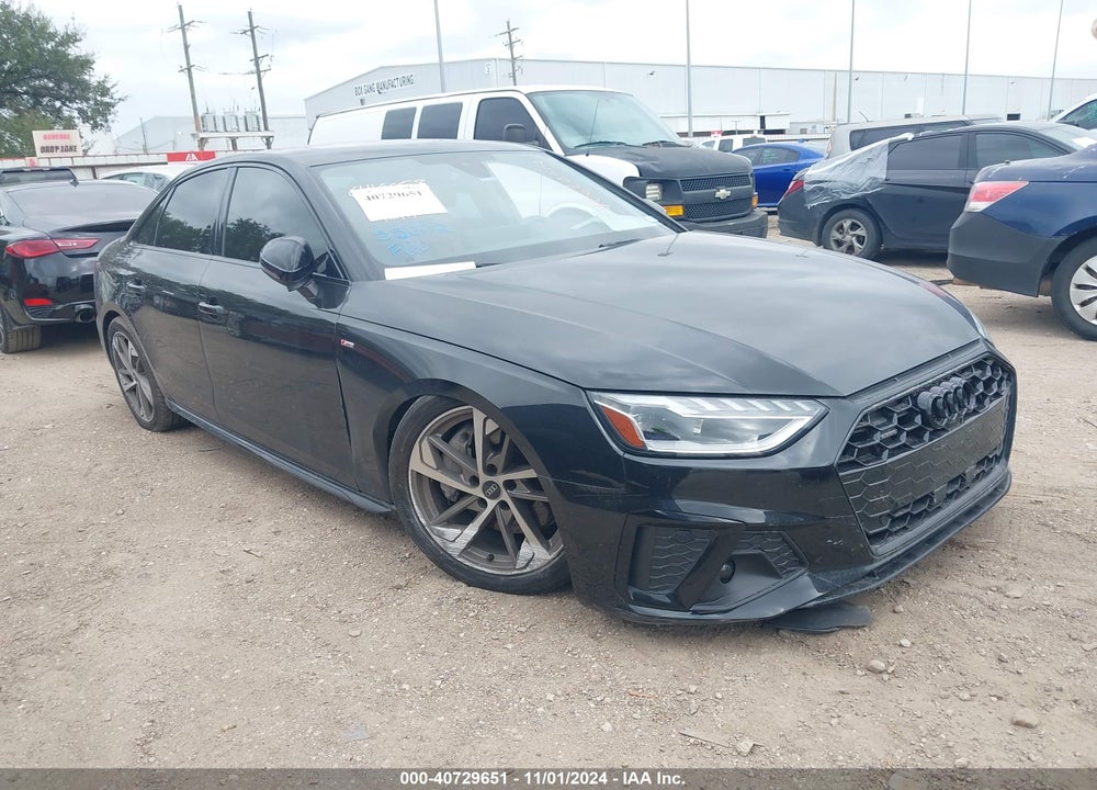 2021 AUDI A4 PREMIUM PLUS 45 TFSI S LINE QUATTRO S TRONIC VIN: WAUEAAF43MN009560