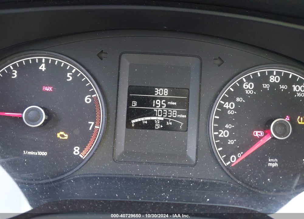 2014 VOLKSWAGEN JETTA 2.0L S VIN: 3VW1K7AJ9EM433834