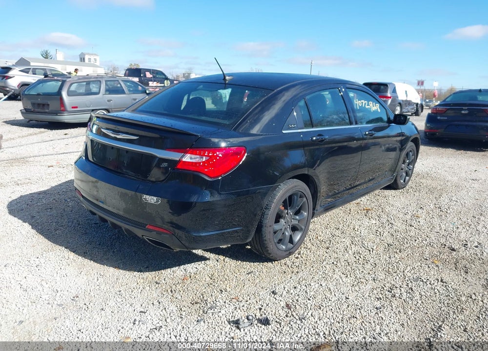 2014 CHRYSLER 200 LIMITED VIN: 1C3CCBCG4EN164651