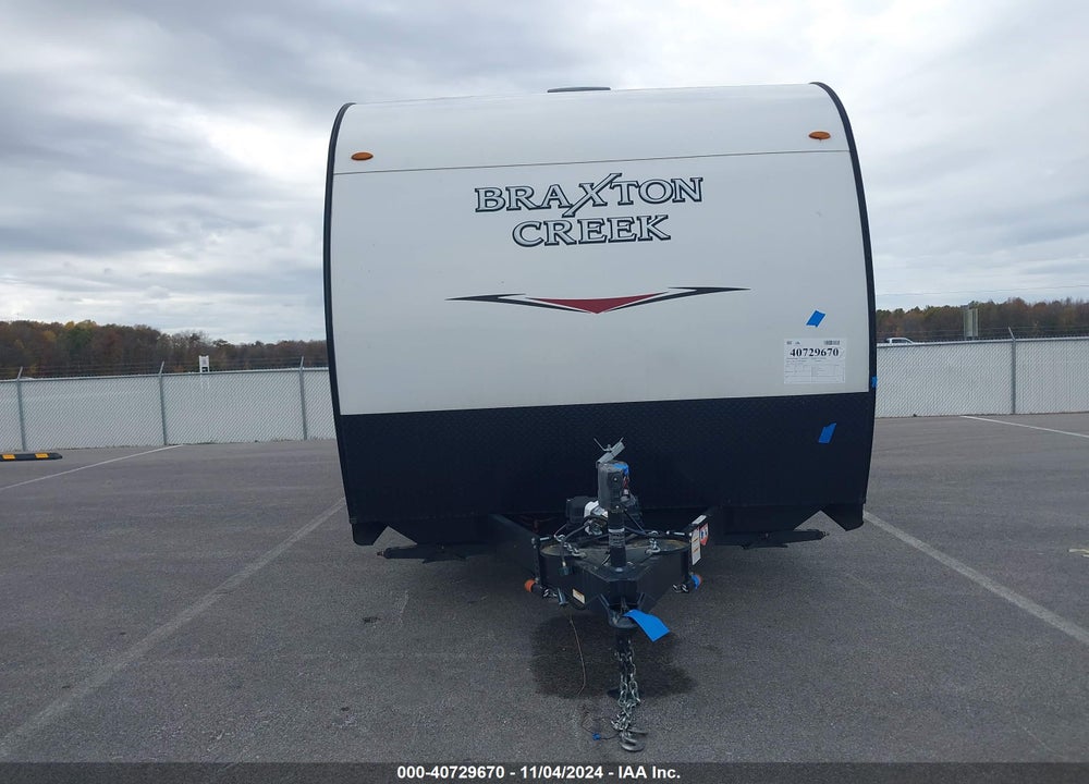2020 BRAXTON CREEK TRAVEL TRAILER VIN: 7HFB1KK21L17G0418