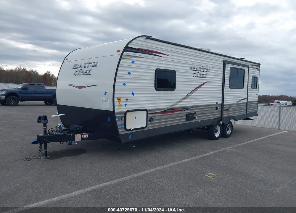 2020 BRAXTON CREEK TRAVEL TRAILER VIN: 7HFB1KK21L17G0418