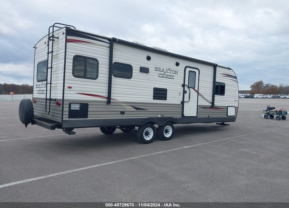 2020 BRAXTON CREEK TRAVEL TRAILER VIN: 7HFB1KK21L17G0418