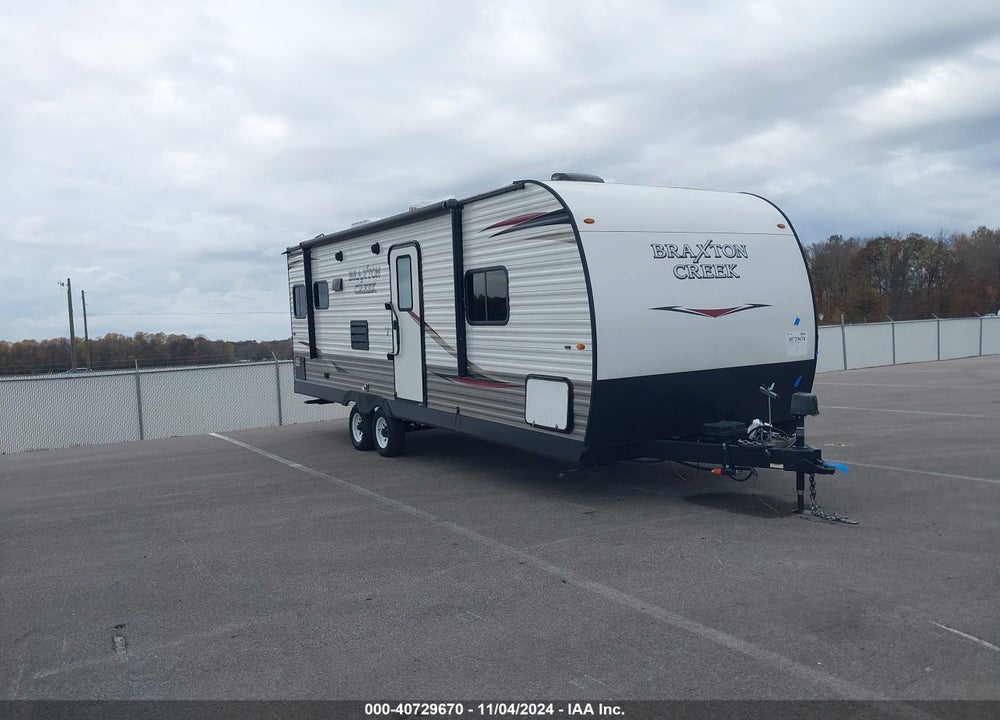 2020 BRAXTON CREEK TRAVEL TRAILER VIN: 7HFB1KK21L17G0418