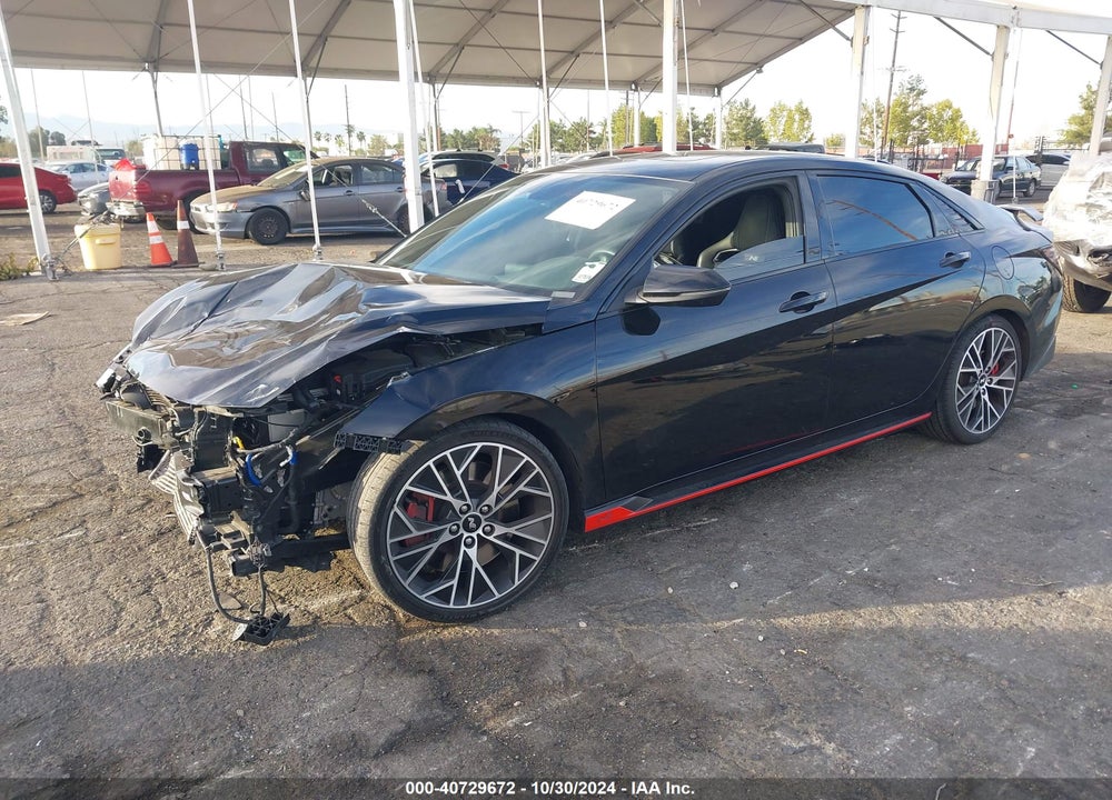 2023 HYUNDAI ELANTRA N VIN: KMHLW4AK6PU015104