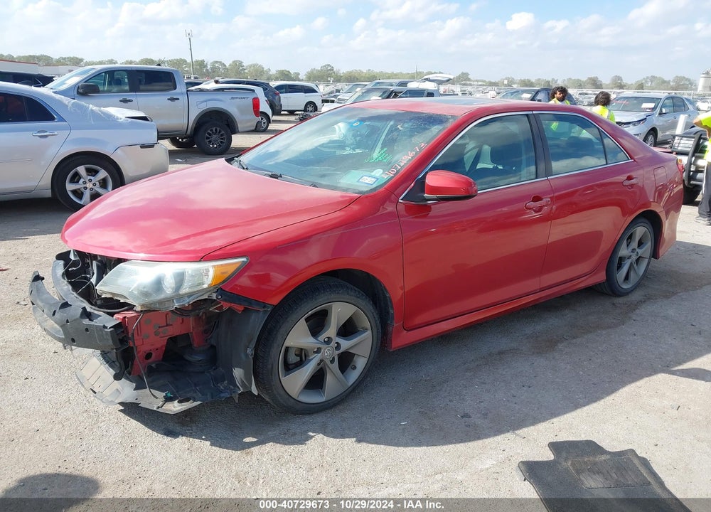2012 TOYOTA CAMRY SE V6 VIN: 4T1BK1FK7CU512087